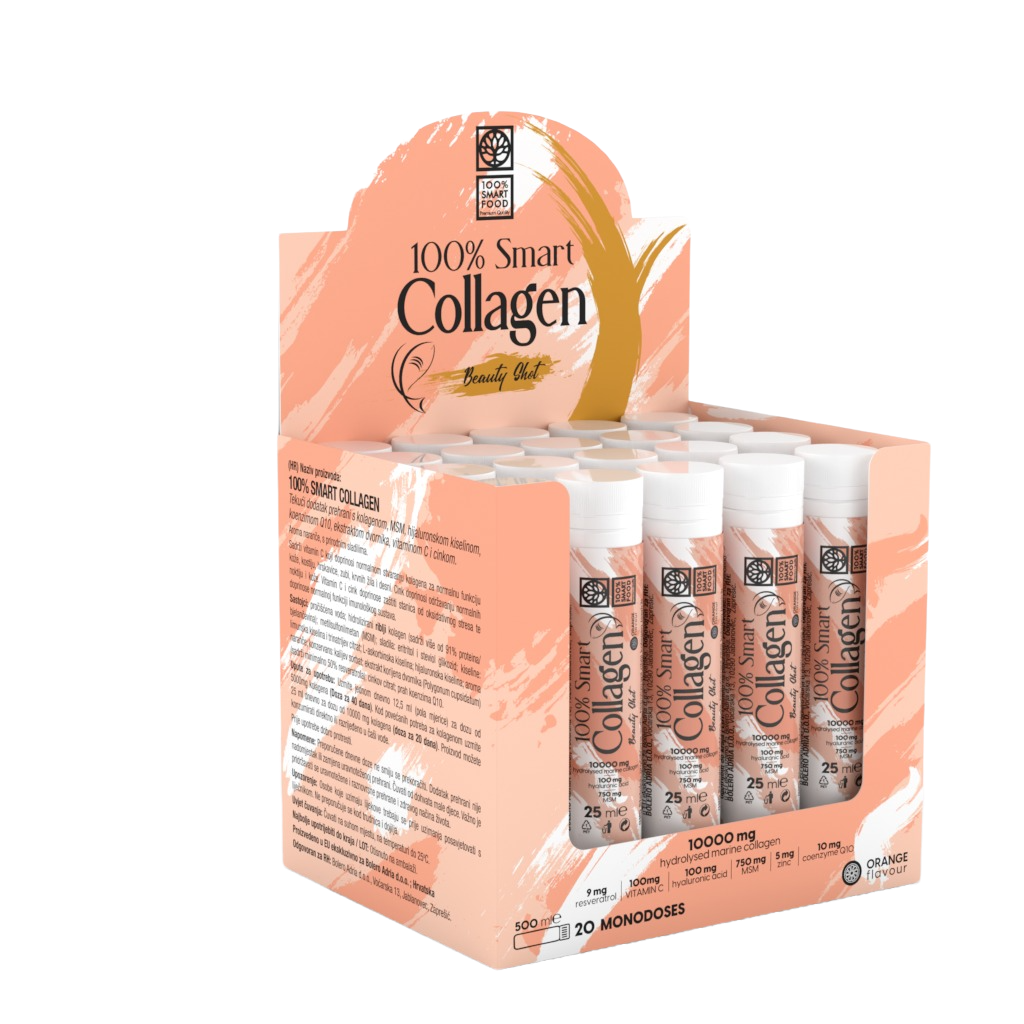 100% SMART COLLAGEN SHOT 20x25ml - NARANČA