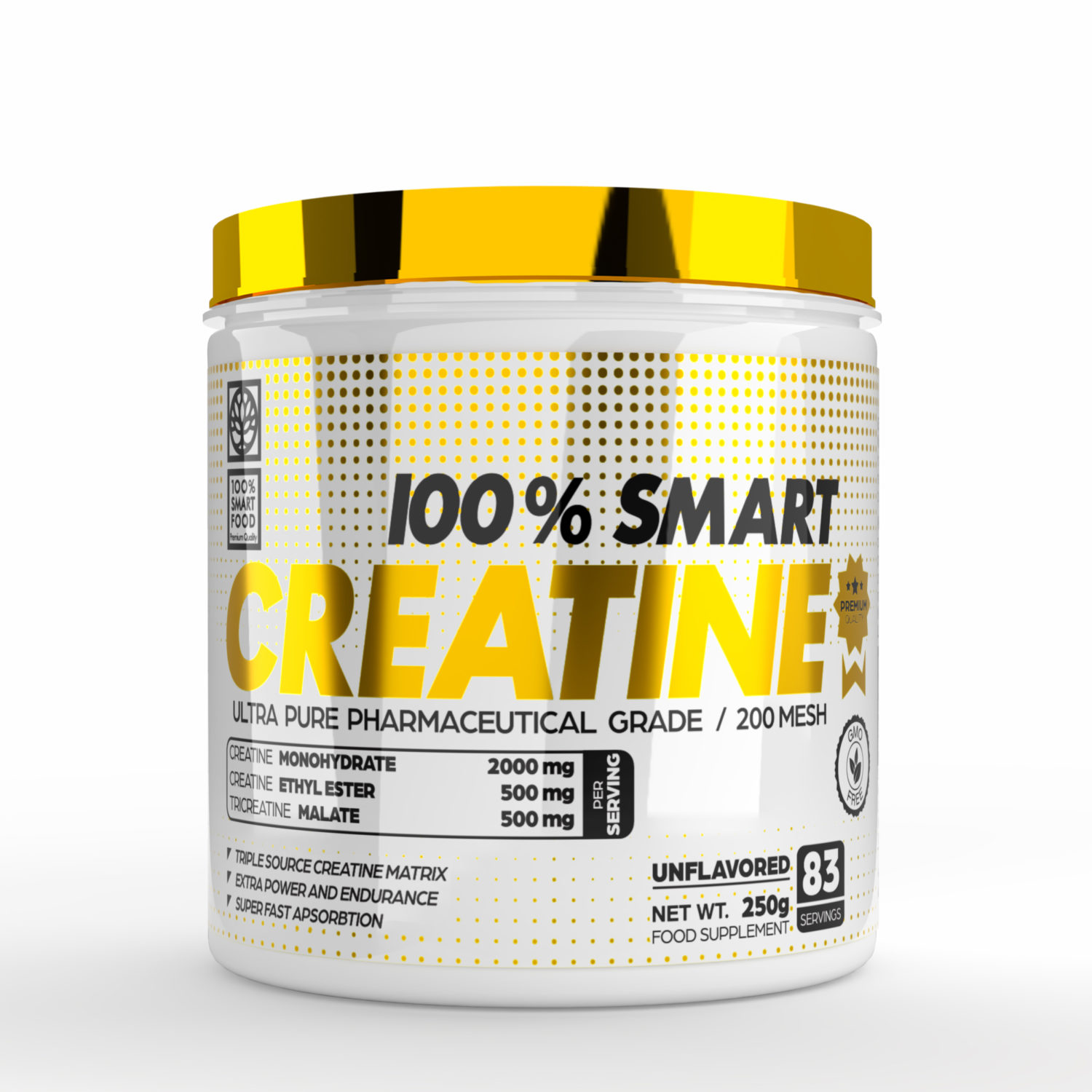 100% Smart Creatine - 250 g
